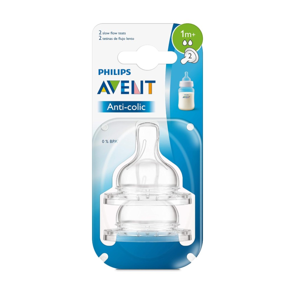 Avent_Philips_1M+_Teat_for_Classic_Anti_colic_Bottle_Slow_flow
