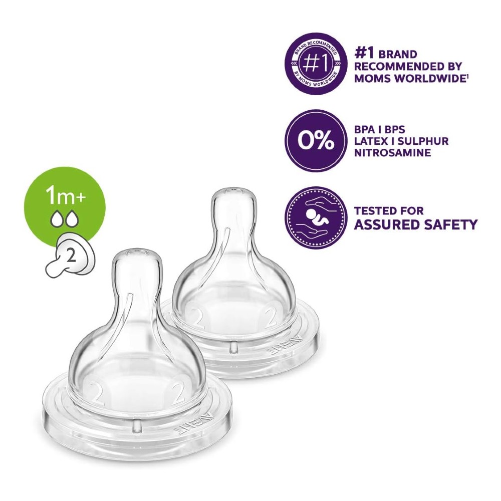 Avent_Philips_1M+_Teat_for_Classic_Anti_colic_Bottle_Slow_flow7