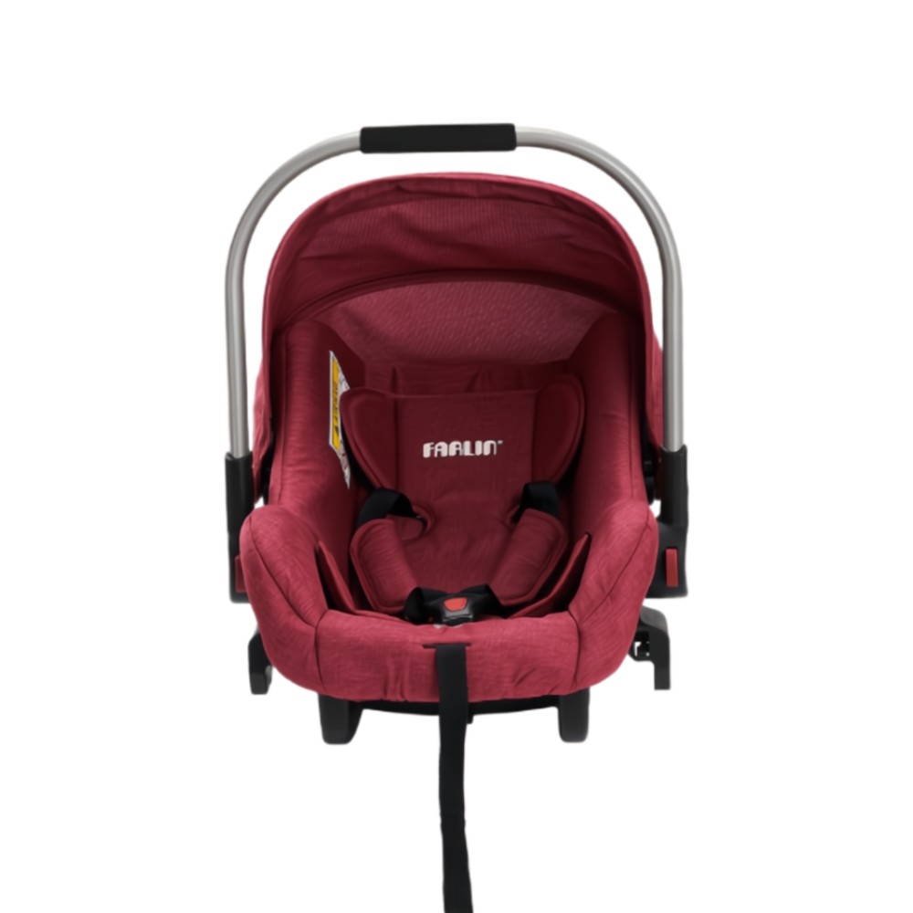 Farlin_Carry_Cot_Car_Seat_Red