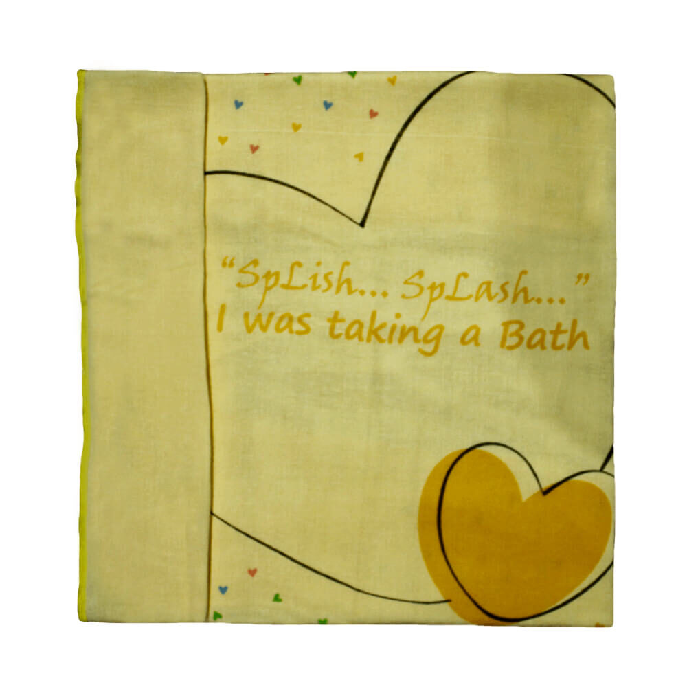 Velona Baby Towel Prints In Color Background Size