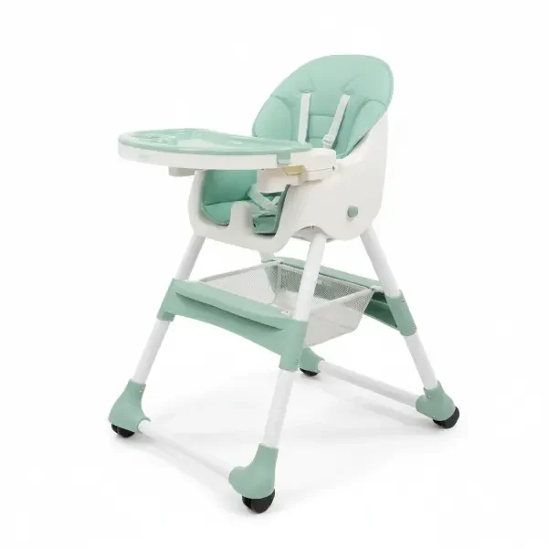 3in1 folding Feeding chair green
