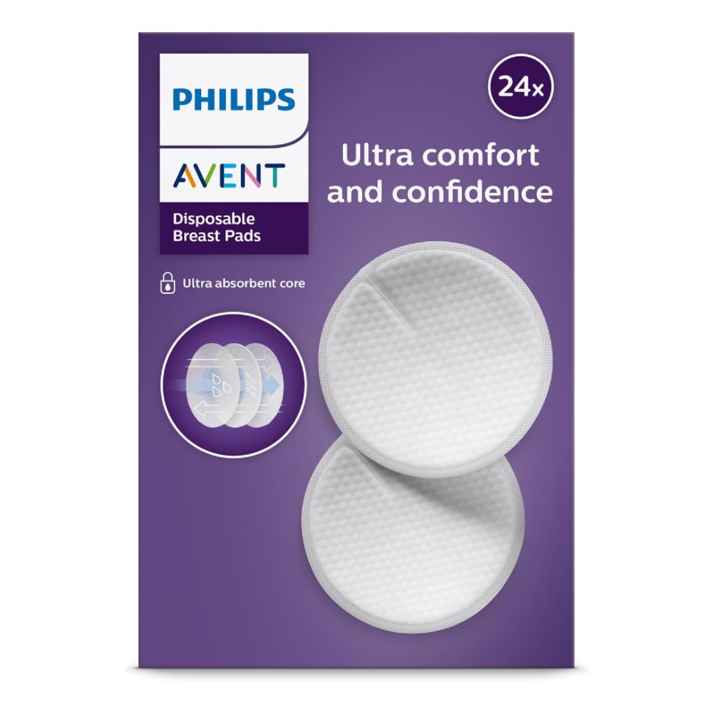 24 DISPOSABLE BREAST PADS